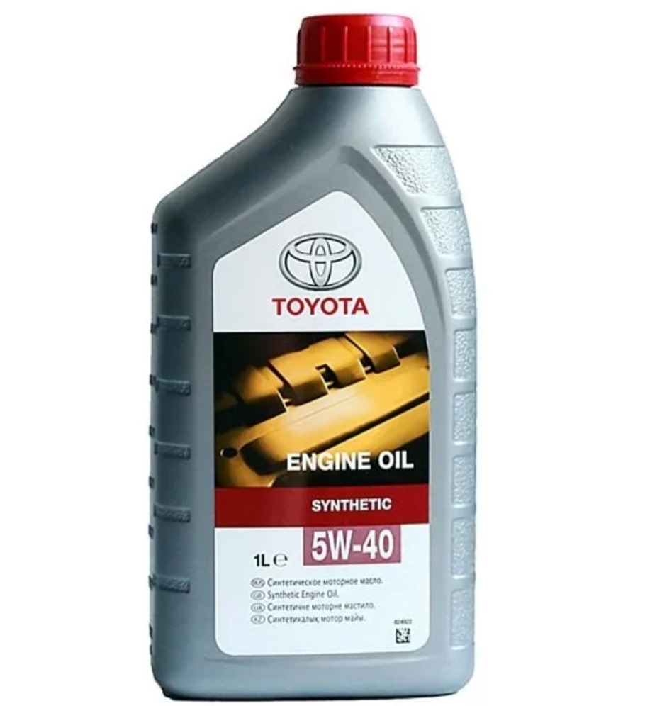 Масло моторное синтетическое TOYOTA ENGINE OIL 5W-40 1л 