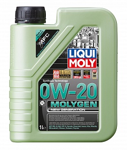 НС-синтетическое моторное масло Molygen New Generation 0W-20 1л