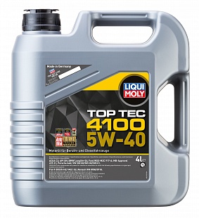 НС-синтетическое моторное масло Top Tec 4100 5W-40 4л